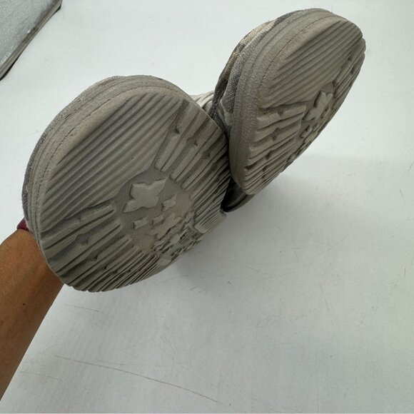 Hey Dude Wendy Funk Cloud Camo Sneakers Womens 10 Gray Slip-On Casual Flats - Picture 14 of 14